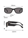VEYREY Veyrey ochelari de soare cat-eye Ghamorz