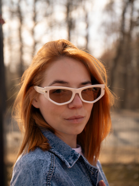 VEYREY Veyrey ochelari de soare cat-eye Bugdurash