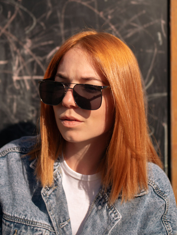 VEYREY Veyrey ochelari de soare tip pilot Shelur