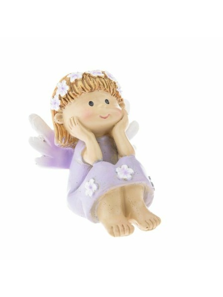 Casa de Engel Zână din polirezină - șezând, 8/144