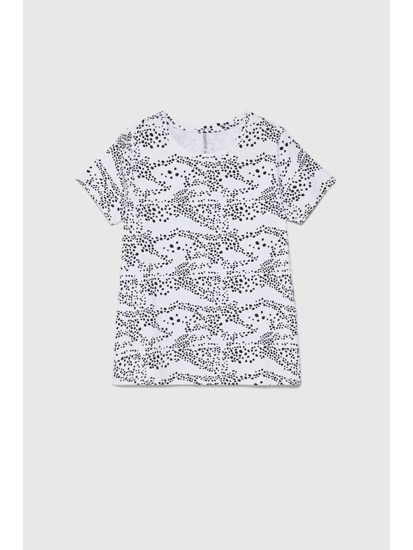 Moodo Tricou pentru femei L-TS-4631 WHITE Moodo