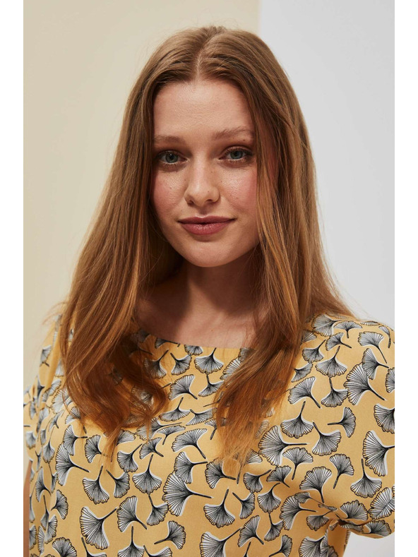 Moodo Bluză galbenă Moodo