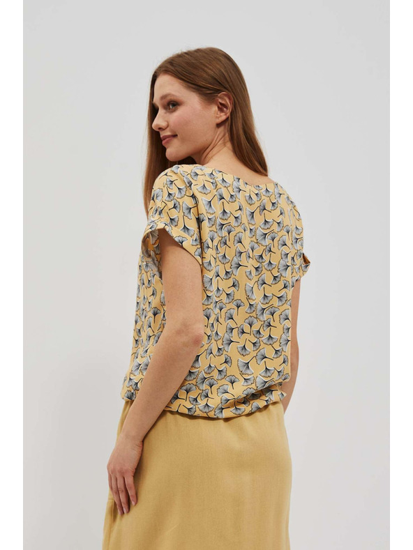 Moodo Bluză galbenă Moodo