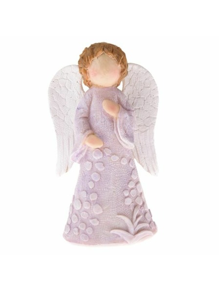Casa de Engel Înger din rășină poliesterică cu mâna pe piept, 8/72