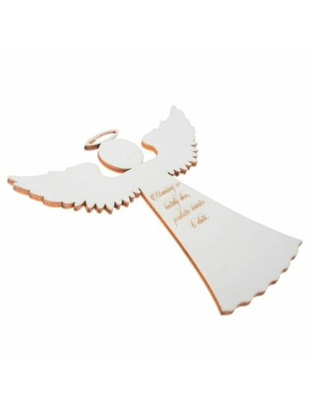 Casa de Engel Înger din lemn cu inscripție (CZ), 0/100