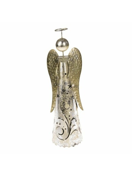 Casa de Engel Înger de metal cu lumină LED, 0/12