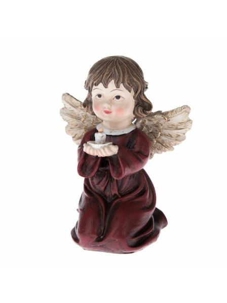 Casa de Engel Înger din rășină poliesterică cu lumânare, 4/72