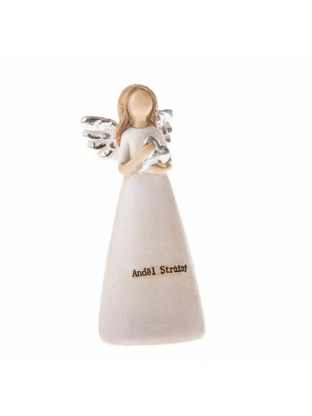 Casa de Engel Înger din rășină cu inimă "Înger paznic", 8/96