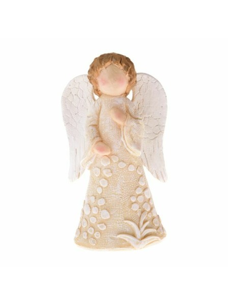 Casa de Engel Înger din rășină poliesterică cu mâna pe piept, 8/72