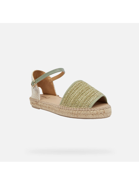 Geox Sandale deschise verde deschis pentru femei Geox D Lampedusa