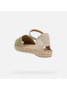 Geox Sandale deschise verde deschis pentru femei Geox D Lampedusa