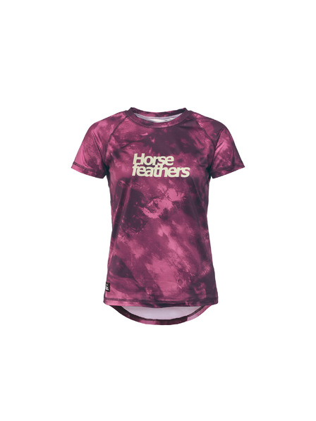 Horsefeathers Tricou de ciclism Deco pentru femei - roz HORSEFEATHERS