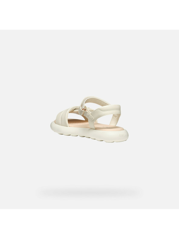 Geox Sandale crem pentru fete Geox Puffypop