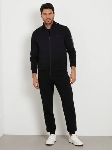 Guess Jeans Pantaloni de trening negri New Arlo Guess jeans