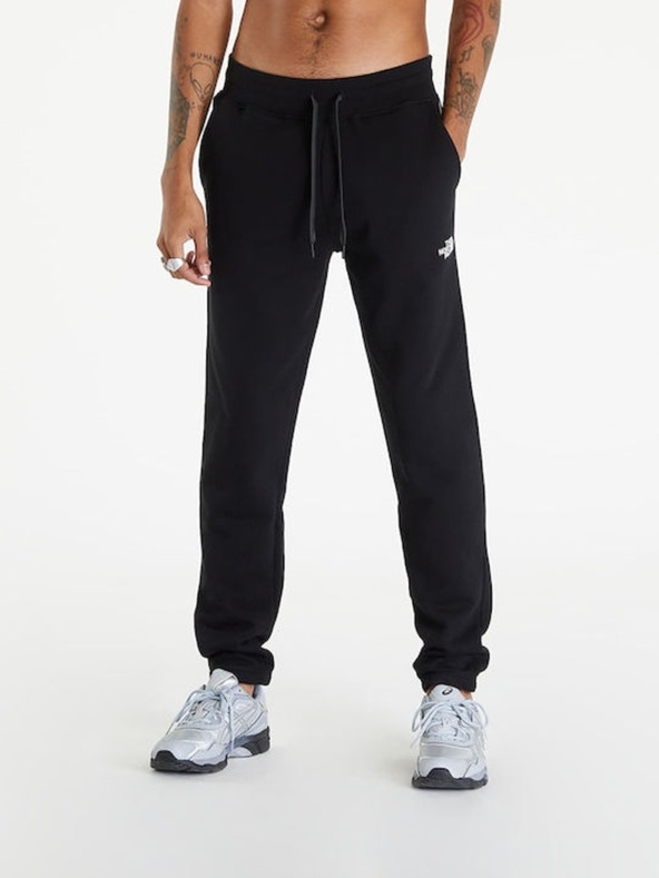 The North Face Pantaloni de trening negri pentru bărbați The North Face Zumu