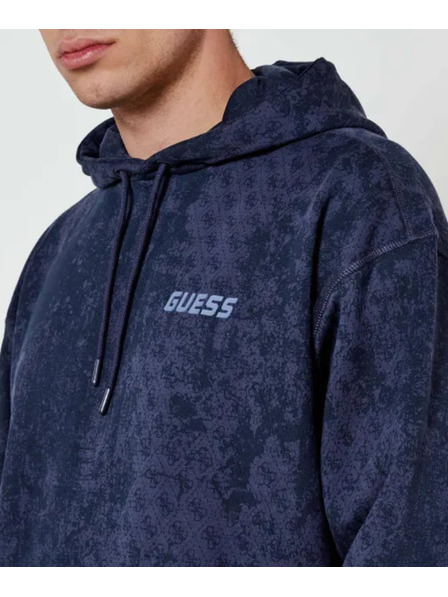 Guess Jeans Hanorac albastru Gotam Guess jeans