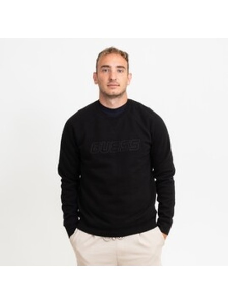 Guess Jeans Hanorac negru Aldwin Sweats Guess jeans