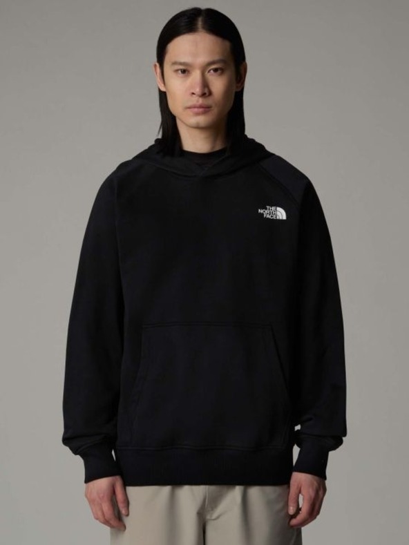 The North Face Hanorac negru pentru bărbați The North Face Raglan Redbox Hoodie nse