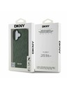 DKNY DKNY Husă Spate din Piele PU pentru iPhone 16 Green