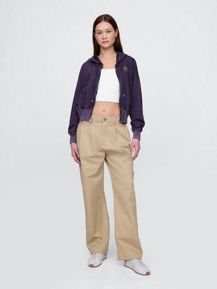 GAP Hanorac oversize cu logo VintageSoft Americana GAP