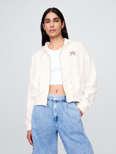 GAP Hanorac oversize cu logo VintageSoft Americana GAP