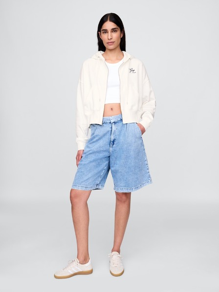 GAP Hanorac oversize cu logo VintageSoft Americana GAP