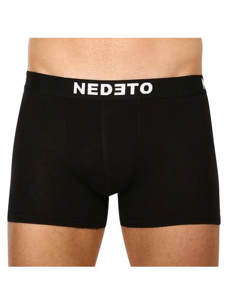 Nedeto Set de 10 - boxeri pentru bărbați Nedeto negri