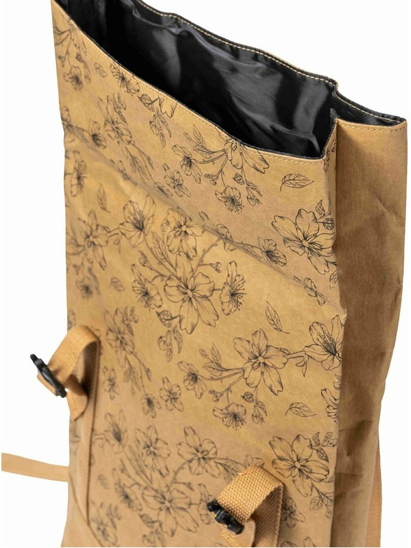 Meatfly Rucsac de hârtie Meatfly Vimes Blossom Brown 11 L