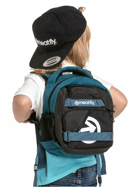 Meatfly Rucsac Meatfly Levi Petrol Heather/Charcoal Heather 10 L