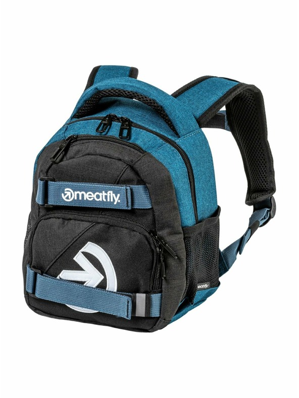 Meatfly Rucsac Meatfly Levi Petrol Heather/Charcoal Heather 10 L