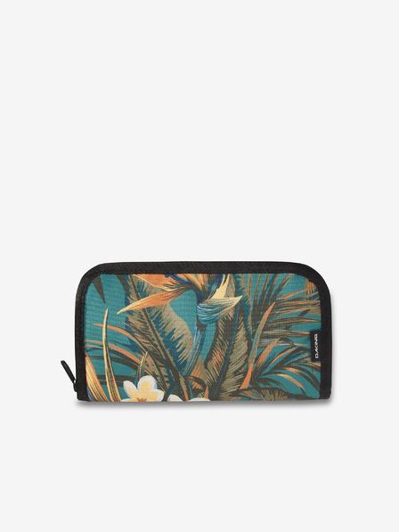Dakine Portofel petrol cu model pentru femei Dakine Luna Emerald Tropic