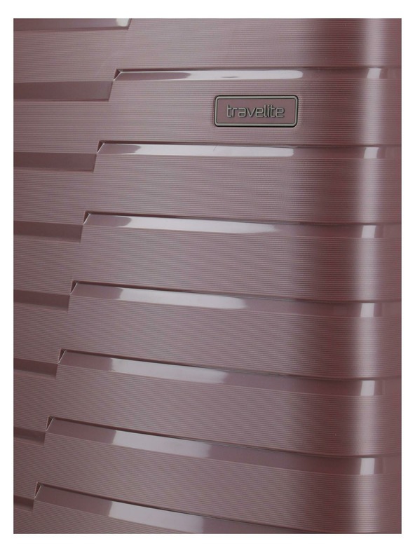 Travelite Valiză Travelite Air Base S expandabilă Lilac