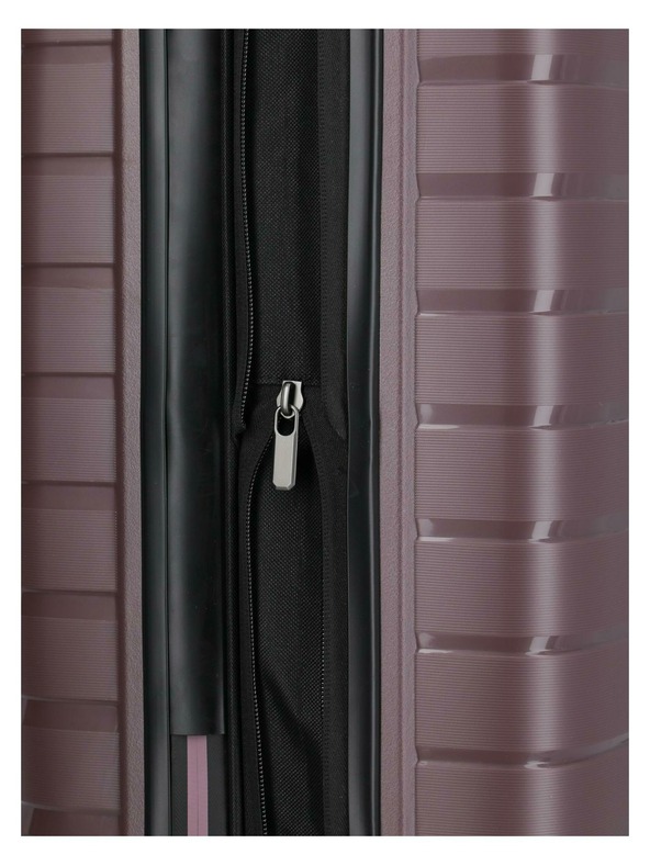 Travelite Valiză Travelite Air Base S expandabilă Lilac