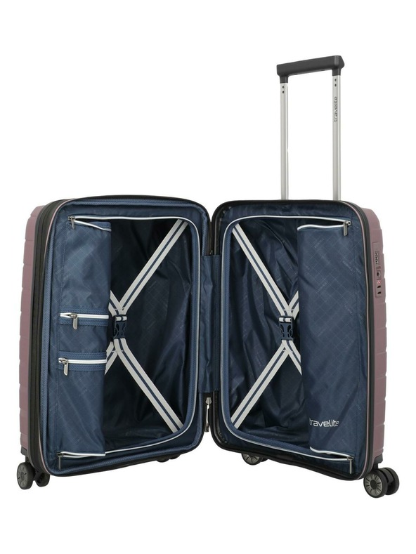 Travelite Valiză Travelite Air Base S expandabilă Lilac