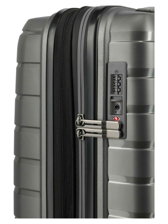 Travelite Valiză Travelite Air Base S expandabilă Anthracite