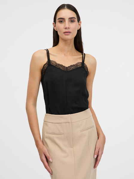 Orsay Top negru pentru femei ORSAY
