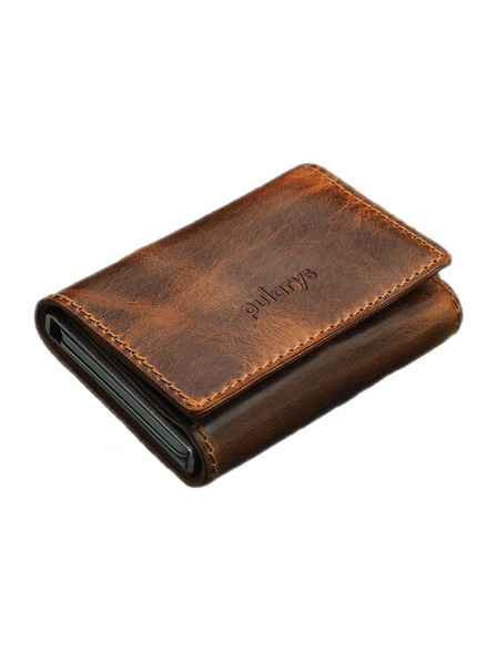 Pularys Portofel BOSTO RFID - Piele Saddle
