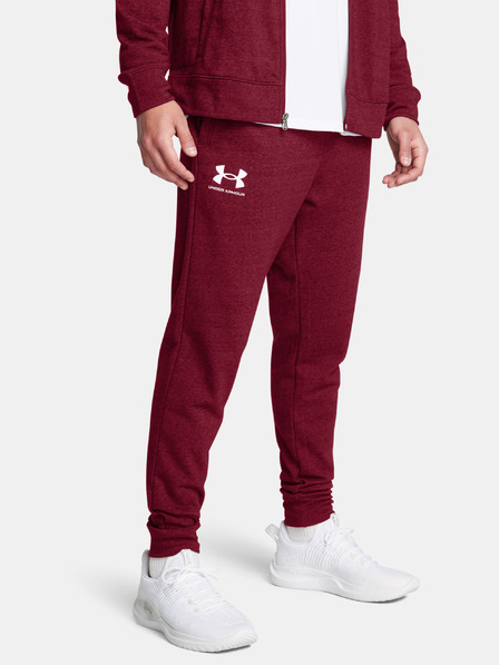 Under Armour Pantaloni de trening pentru bărbați Under Armour UA Rival Terry Jogger-RED