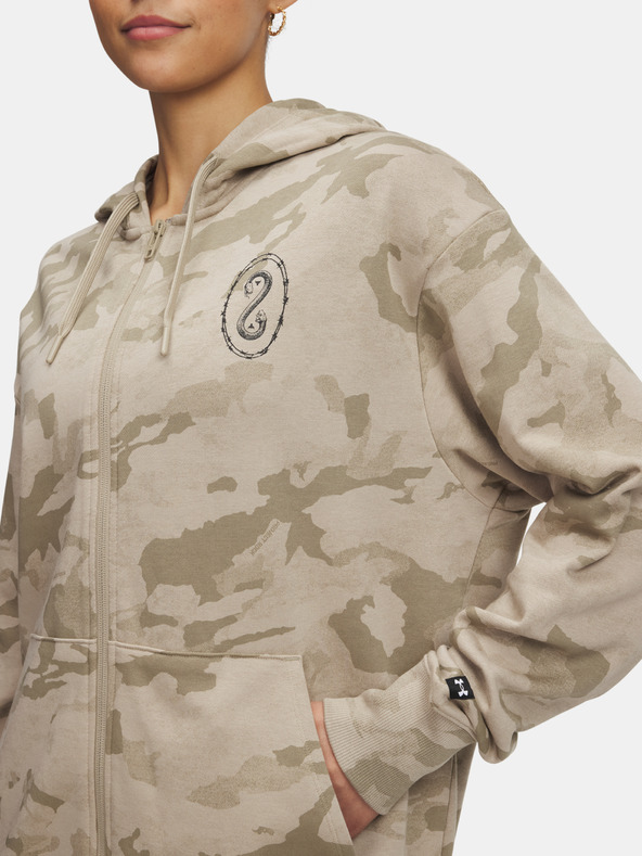 Under Armour Hanorac pentru femei Under Armour Pjt Rck Terry Full Zip