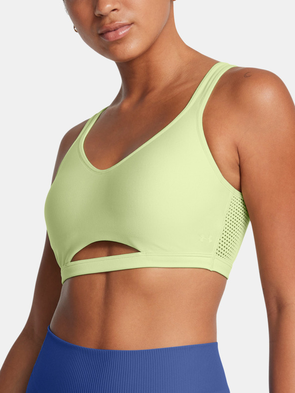 Under Armour Sutien pentru femei Under Armour UA Infinity Low Mesh-GRN