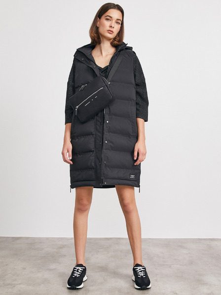 ZOOT.lab Rochie largă cu model negru METROOPOLIS by ZOOT.lab Eustacia