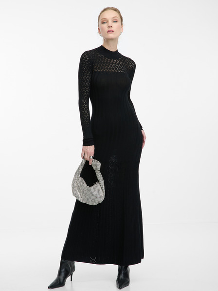 Orsay Rochie maxi neagră pentru femei ORSAY