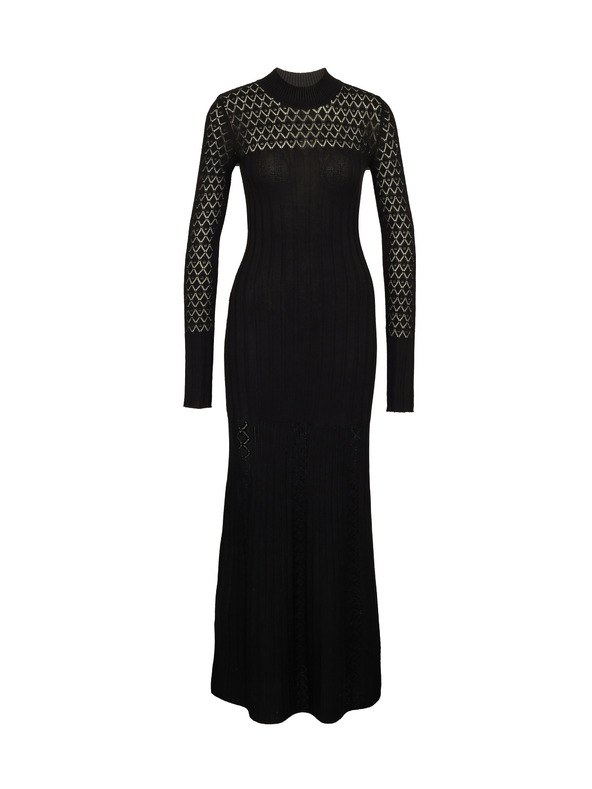 Orsay Rochie maxi neagră pentru femei ORSAY