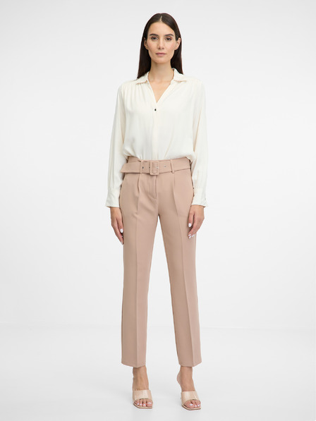 Orsay Pantaloni pentru femei bej ORSAY