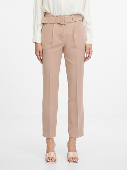 Orsay Pantaloni pentru femei bej ORSAY