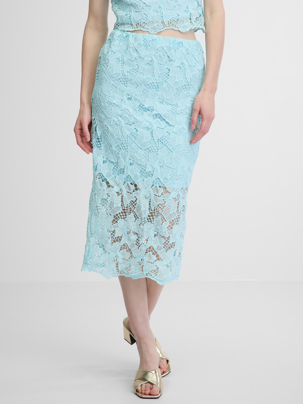 Orsay Fustă albastru deschis pentru femei ORSAY