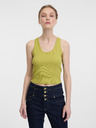 Orsay Top crop verde pentru femei ORSAY