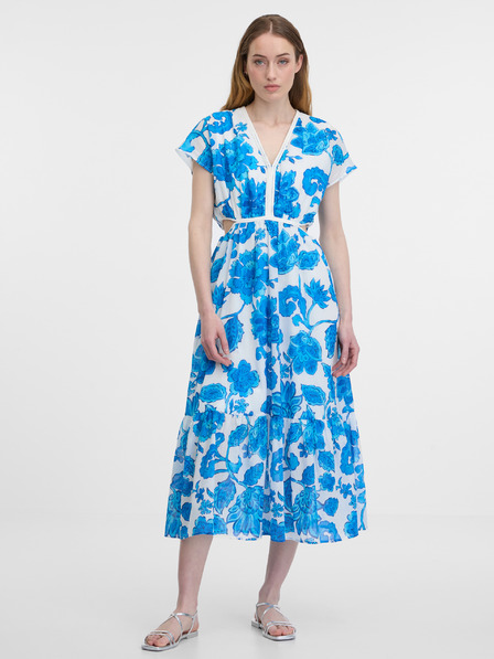 Orsay Rochie pentru femei albastră cu model ORSAY