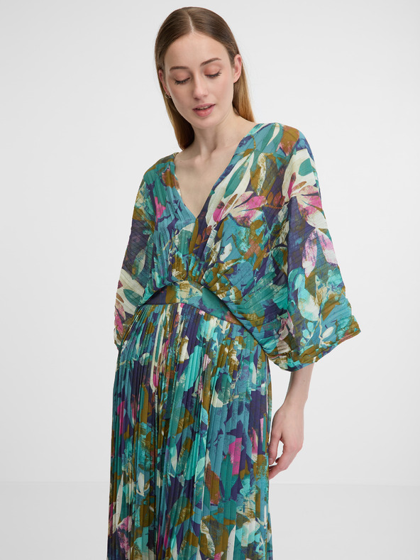 Orsay Rochie lungă albastră pentru femei ORSAY