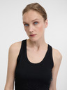Orsay Top scurt negru pentru femei ORSAY